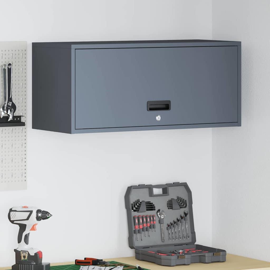 Vægbeslag til Garage Antracit 80 x 33 x 35 cm billede