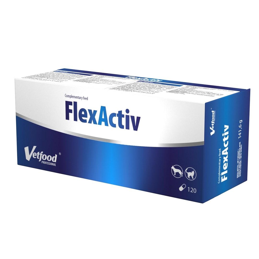 Vetfood FlexActiv – kosttilskud til hunde og katte, 120 tabletter billede