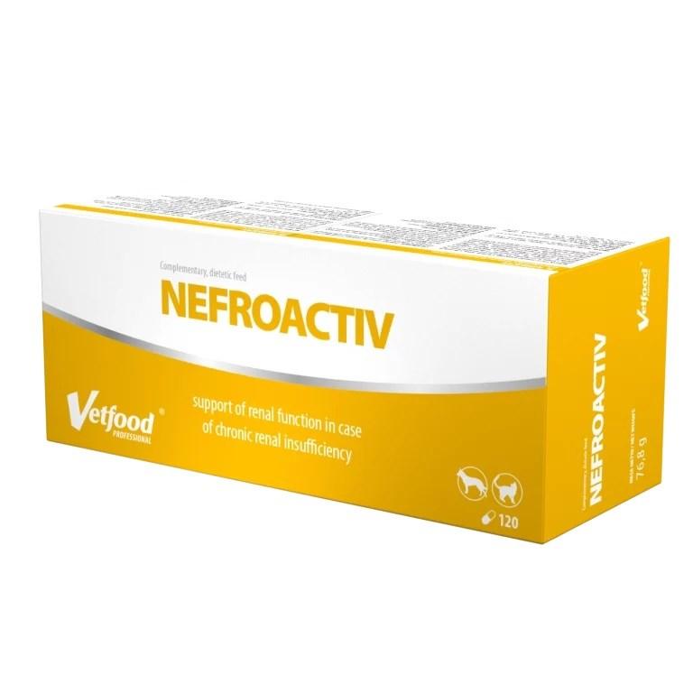 Vetfood Nefroactiv – kosttilskud til hunde og katte, 120 stk. billede