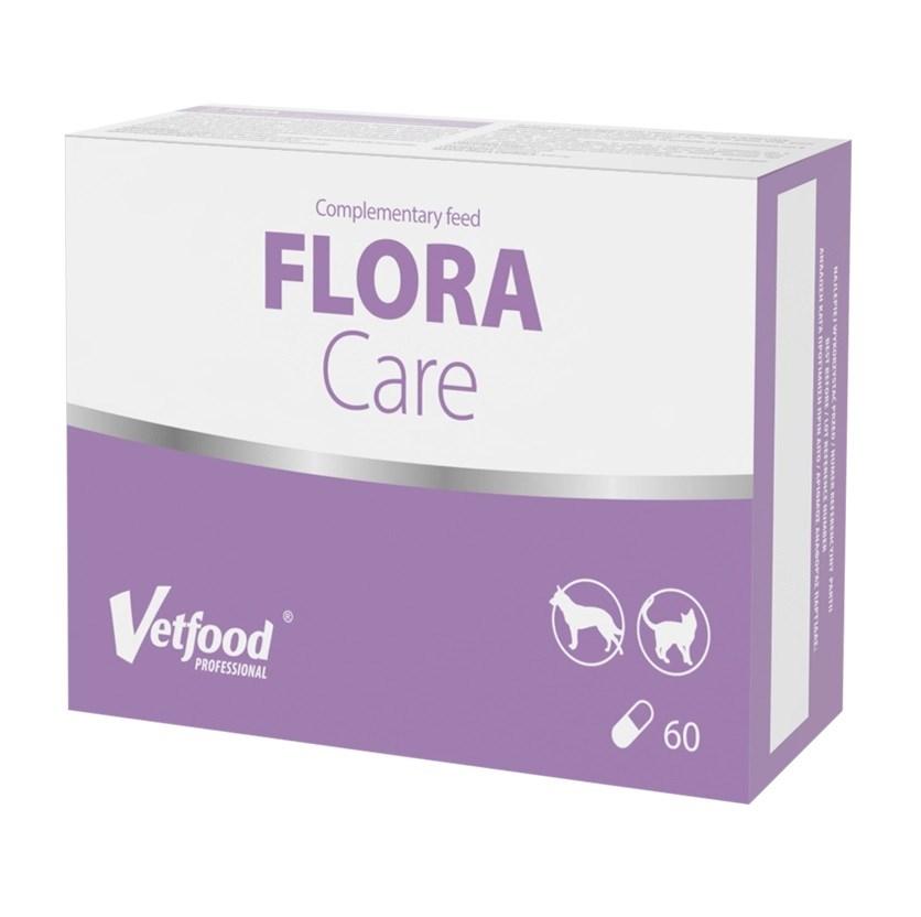 Vetfood Flora Care – tilskud til hunde og katte, 60 stk. billede