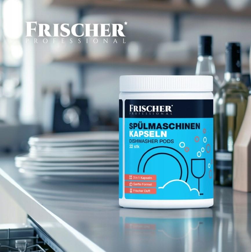 Frischer 3-i-1 opvaskemaskine-kapsler - 52 stk billede