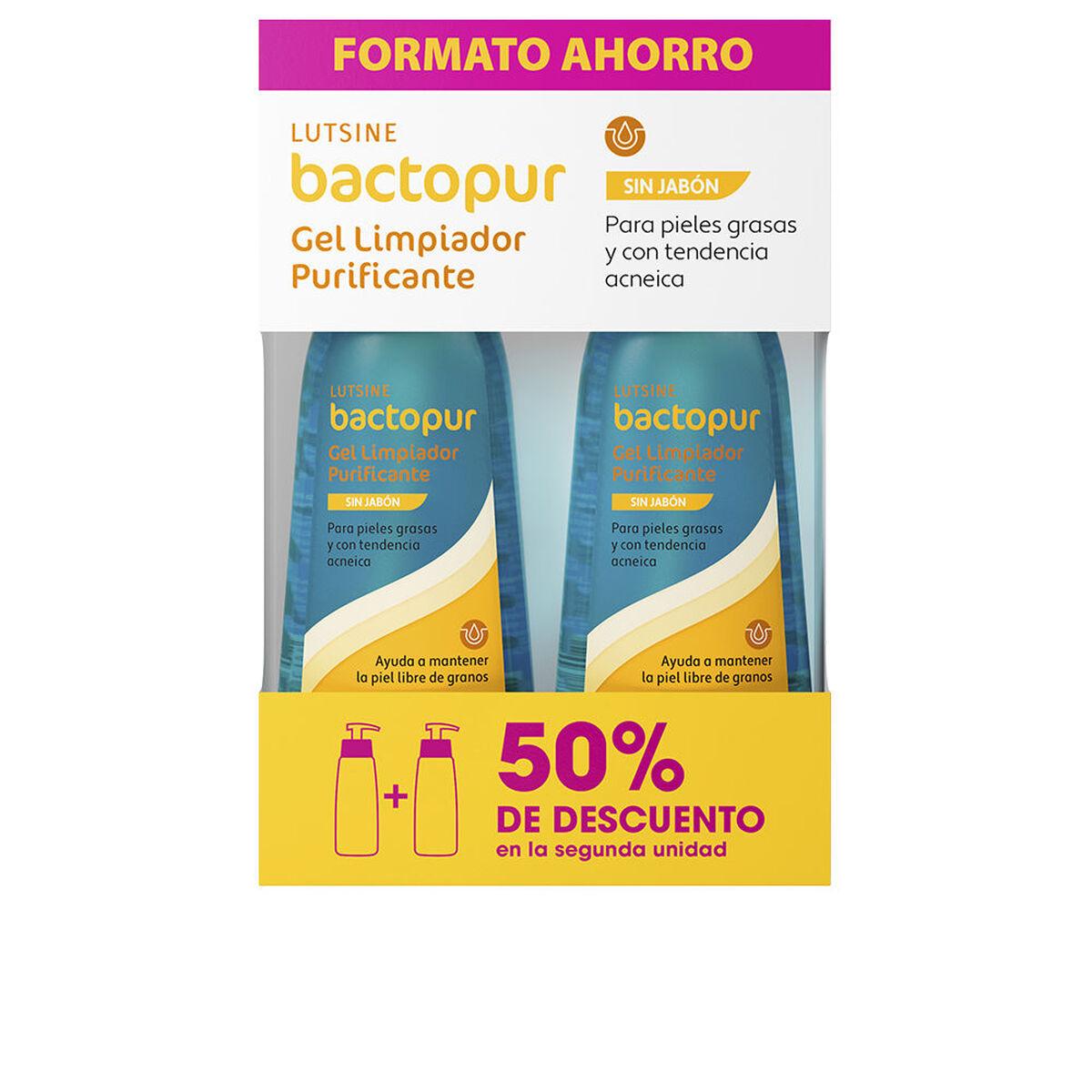 Lutsine Bactopur rensende ansigtsgel - 2 x 200 ml billede