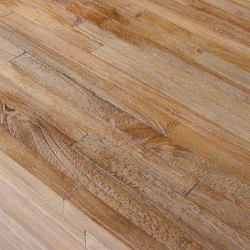 Sofabord 110x45x38 cm massivt teaktræ