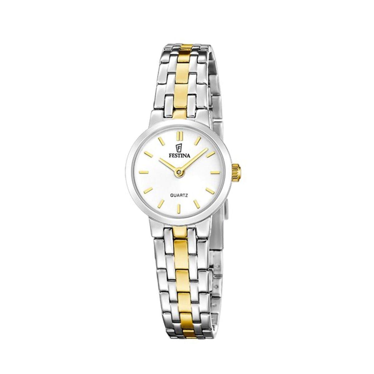 Festina F20747/1 dameur - elegant armbåndsur i tofarvet design billede