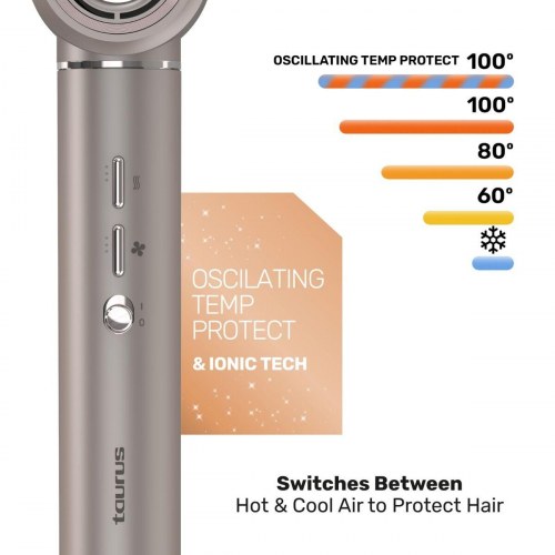 Taurus AIRWAVE Digital Pro - varm luft stylingbørste 1.200 W