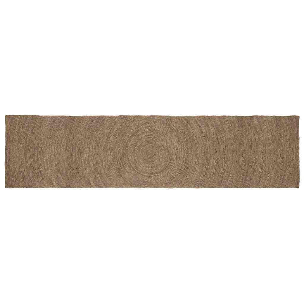 Tæppe Grå 60 x 400 cm Jute billede