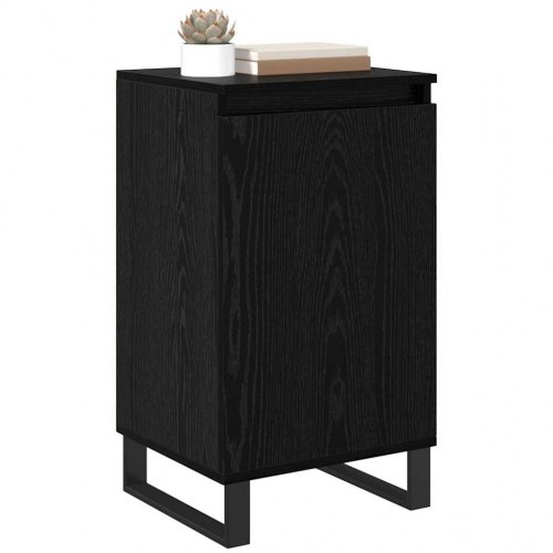 Sidebord i sort eg 40 x 35 x 70 cm - konstrueret træ