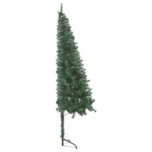 Kunstigt juletræ til hjørne 180 cm PVC grøn