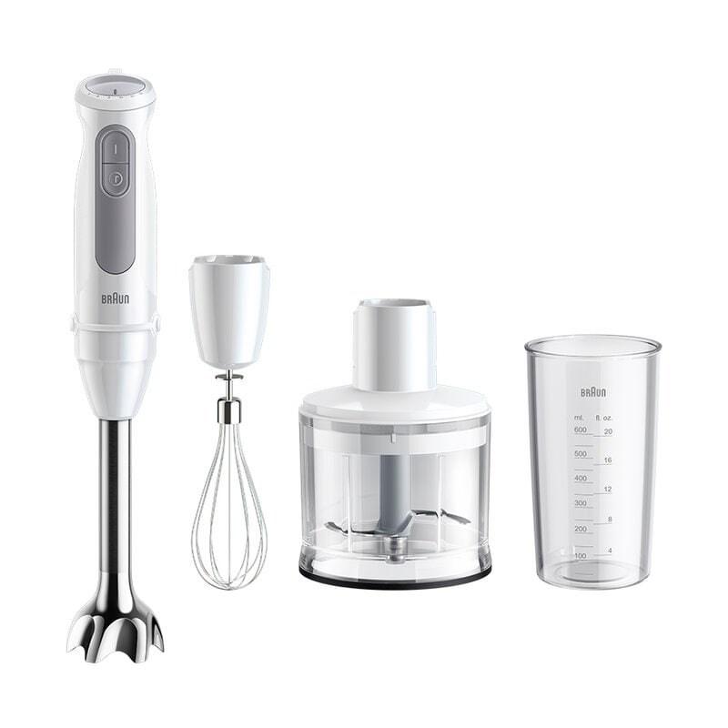Braun MultiQuick 5 MQ50236M stavblender – hvid billede