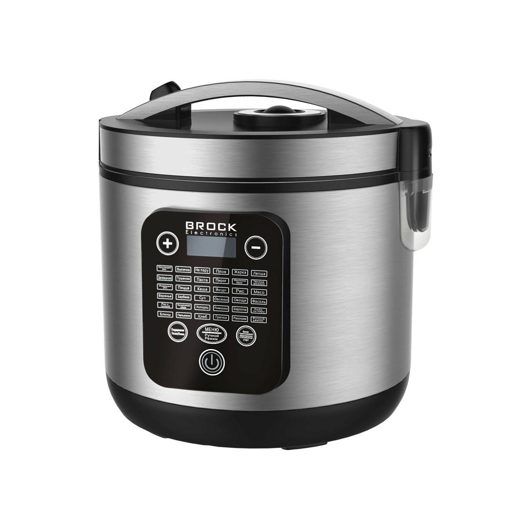 BROCK MC 3601 multicooker 5 l - 700 W, rustfrit stål