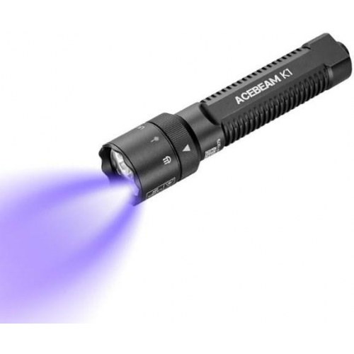 AceBeam K1 lommelygte - sort, 1.000 lm, IP68