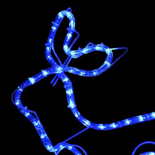 Rensdyr og kane udendørs juledekoration 576 LED'er