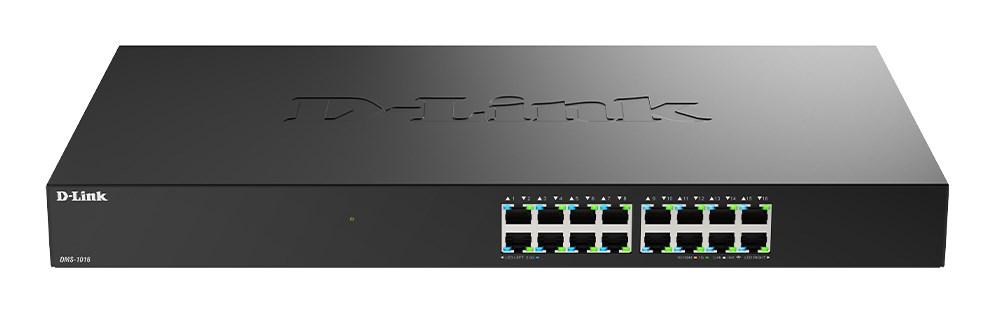 D-Link 16-port 2,5G Multi‑Gigabit uadministreret switch billede