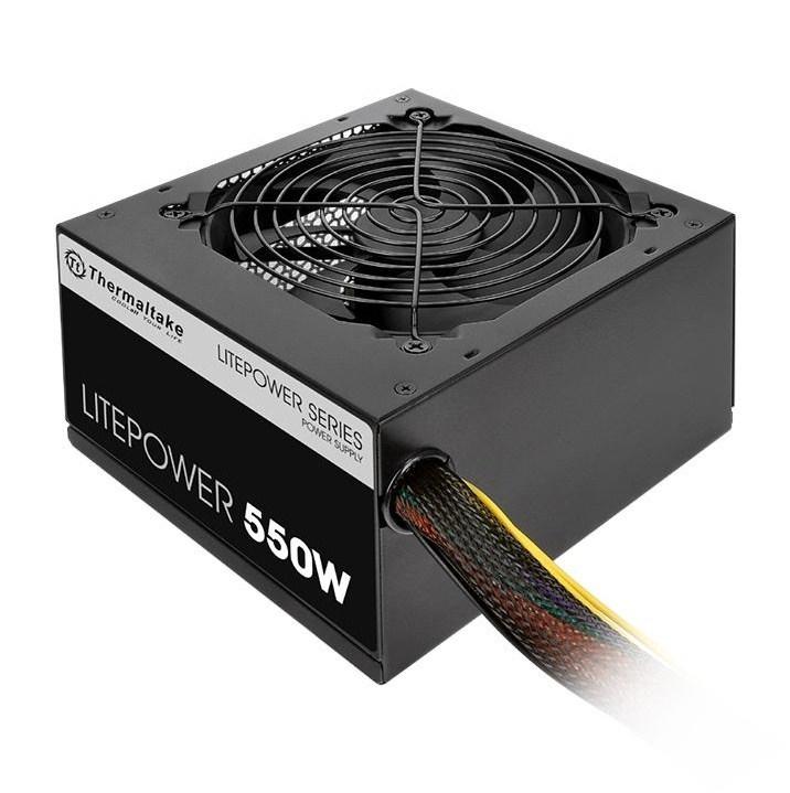 Thermaltake Litepower LTP-550AL2NK - Strømforsyning (intern) - ATX12V 2.3 - AC 230 V - 550 Watt - aktiv PFC - sort