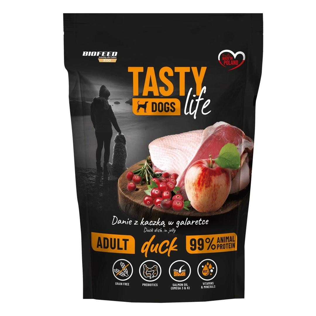 BIOFEED Tasty Dogs Life And – vådfoder til hunde 150 g billede