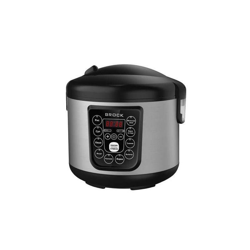 BROCK MC 1003 multicooker 3 l - 700 W, sølv billede