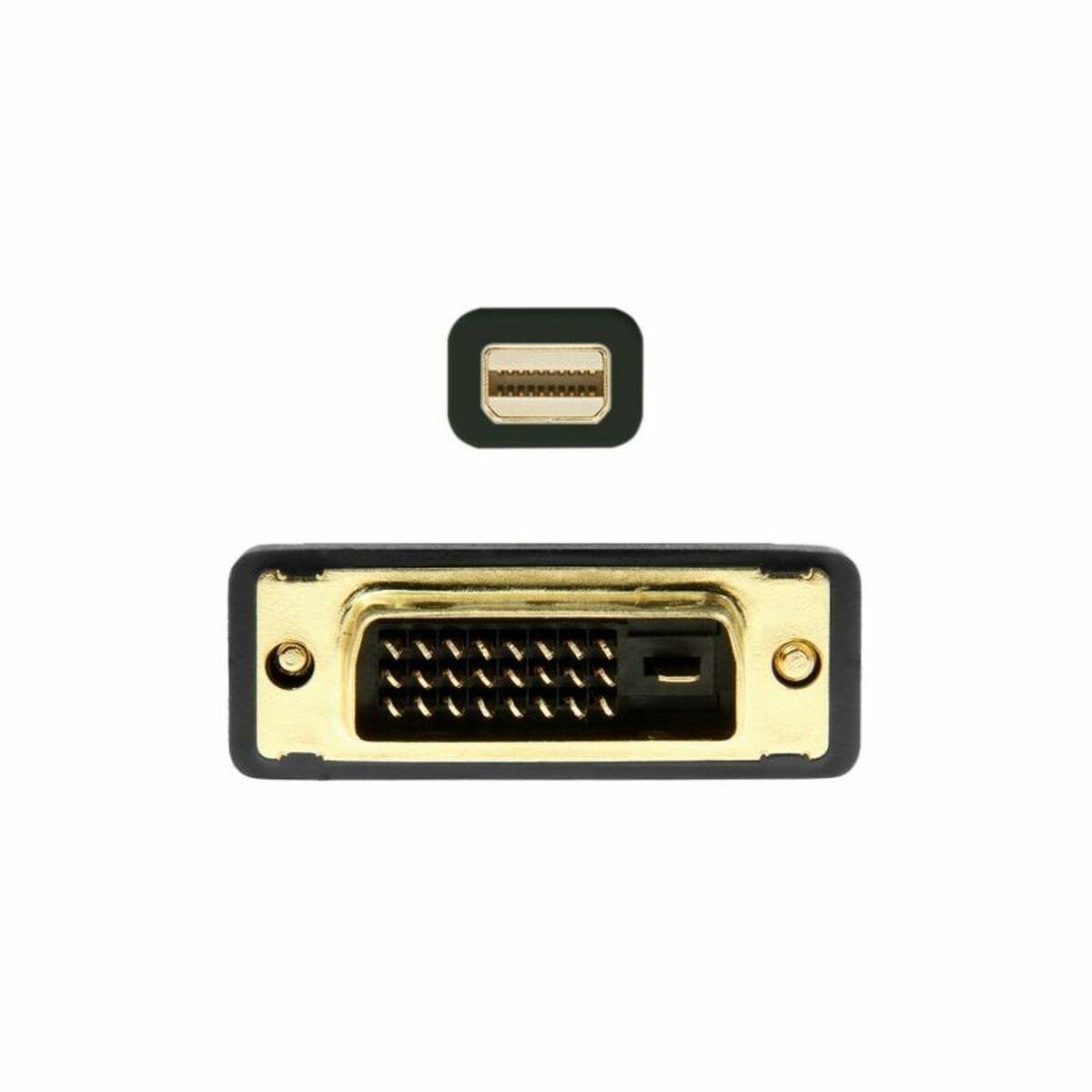 Aisens A125-0363 Mini DisplayPort til DVI-kabel - 2 m, sort billede