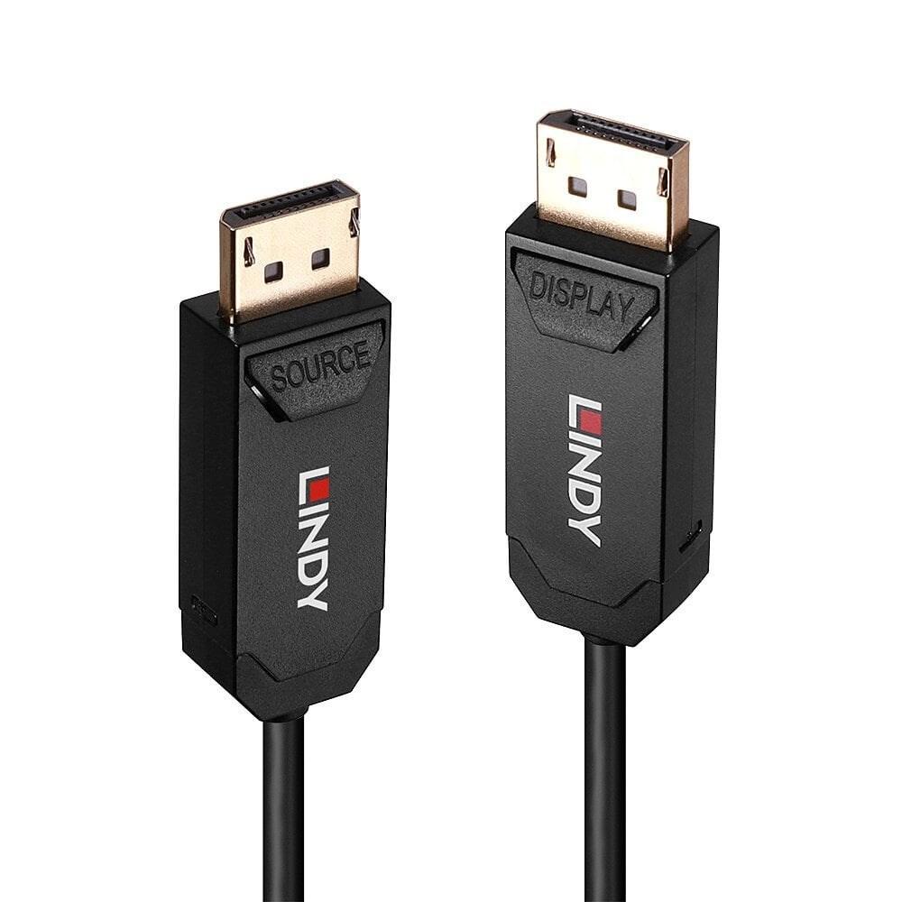 LINDY DisplayPort 2.0 fiberoptisk hybridkabel 10 m - UHBR10 billede
