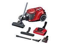 Bosch Serie 6 ProAnimal BGC41PET støvsuger uden pose - rød/sort billede