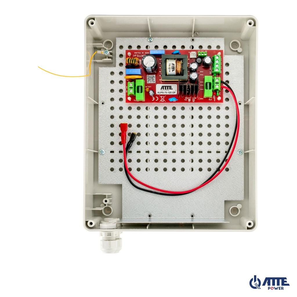 Atte AUPS-70-120-L1 12 V 6 A 72 W buffer-strÃ¸mforsyning billede