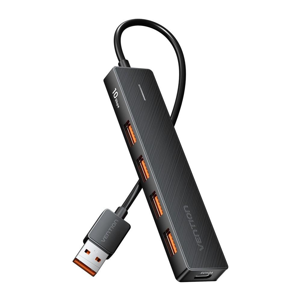 Vention 5-i-1 USB 3.2 Gen 2 hub â 4x USB-A 10 Gbit/s + USB-C billede