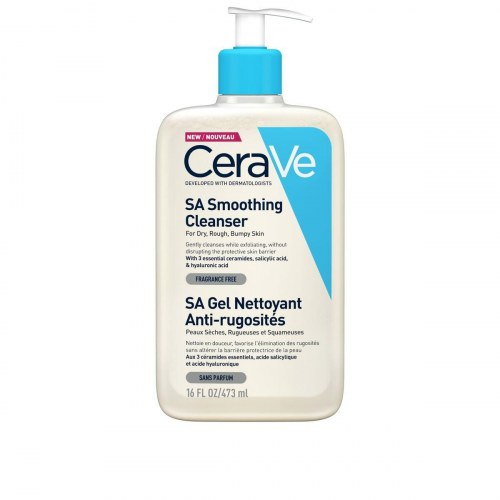 CeraVe SA Smoothing Cleanser ansigtsrens gel - 473 ml
