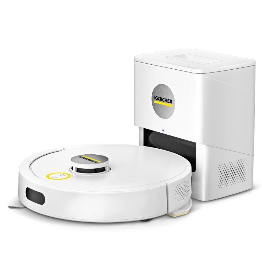 Kärcher RVC 3 Comfort - hvid robotstøvsuger med base station billede