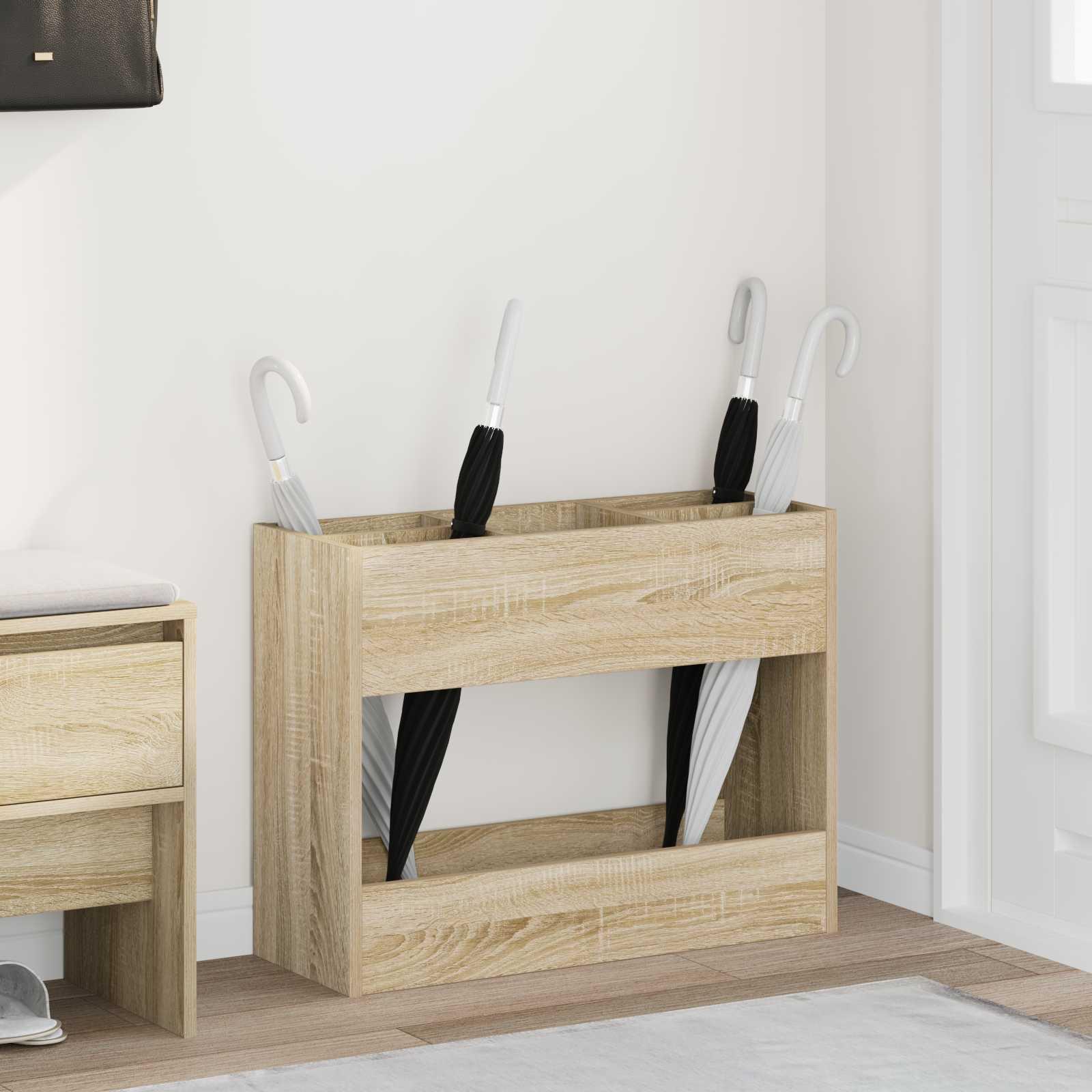 Parasolfod Sonoma eg 65 x 24 x 50 cm Konstrueret træ billede