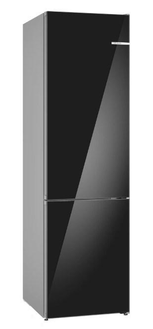 Bosch Serie 6 KGN39LBCF kÃ¸lefryseskab â fritstÃ¥ende, 363 l, energiklasse C, sort billede