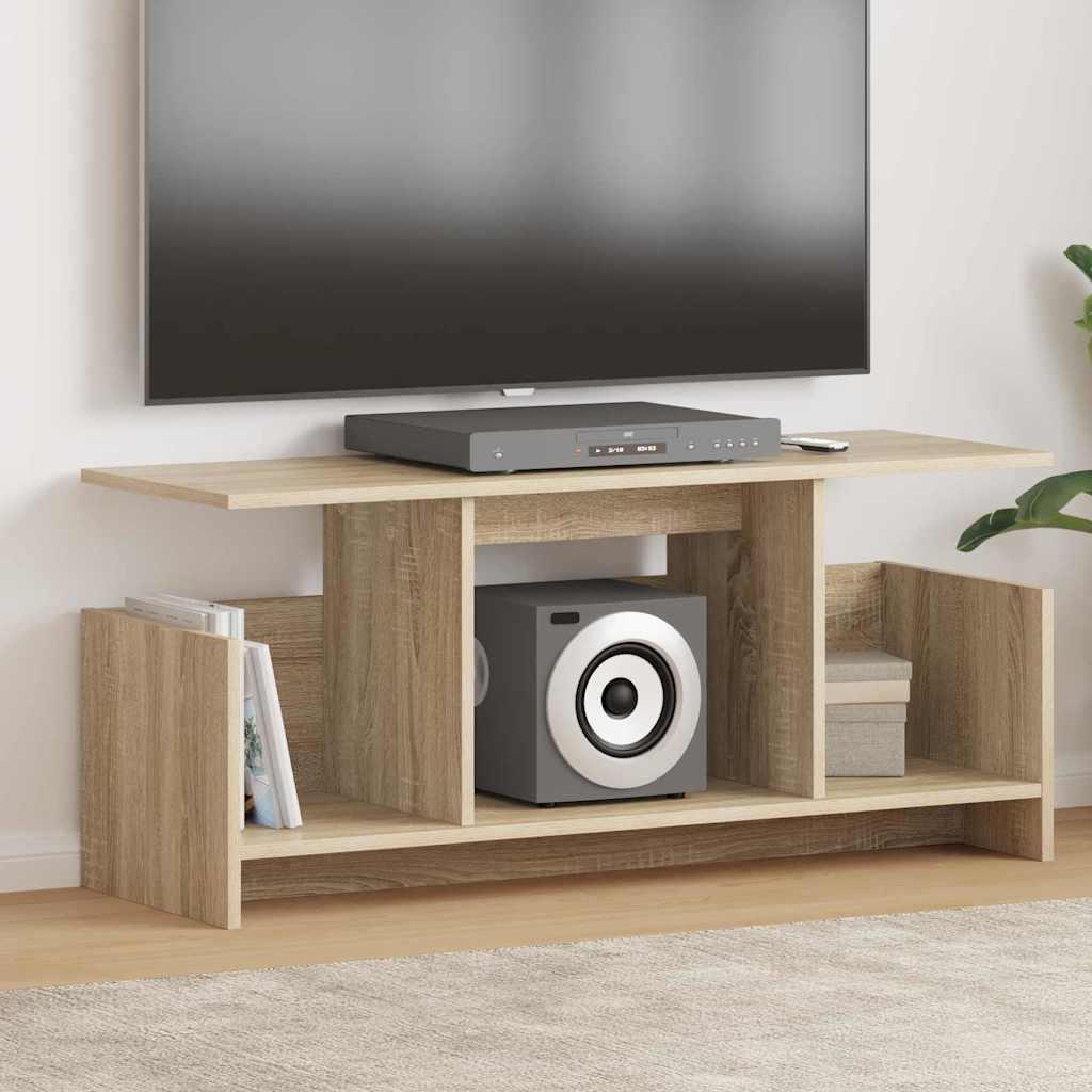 TV-bord Sonoma eg 102 x 35 x 45 cm Konstrueret træ billede