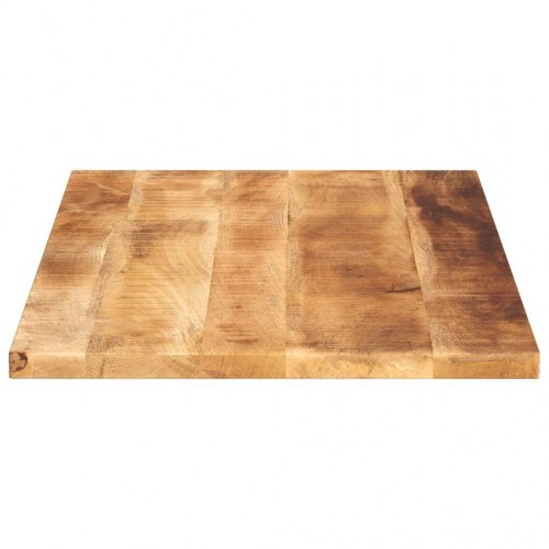 Bordplade i massivt ru mangotræ 100 x 60 x 3,8 cm