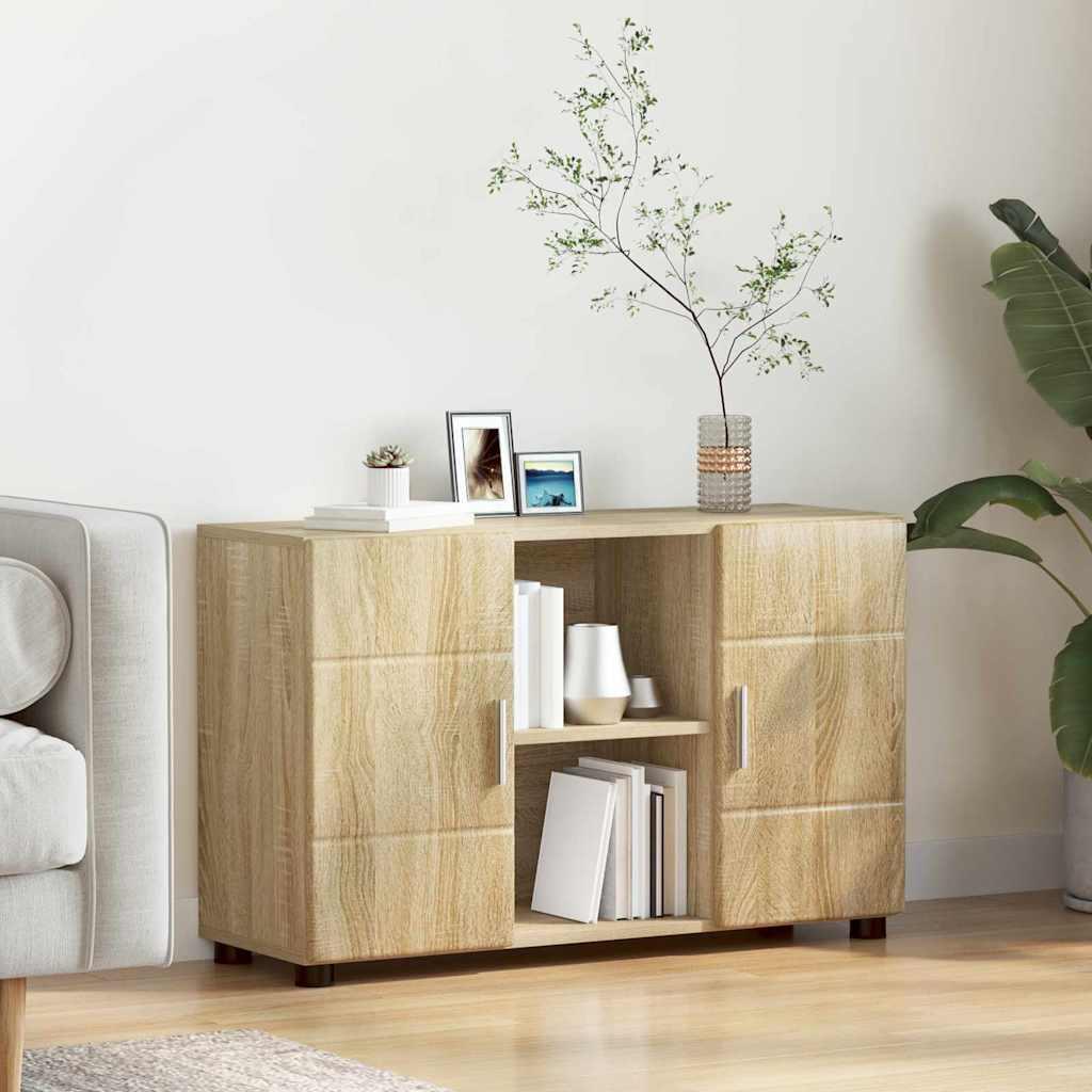 Sidebord Sonoma eg 88,5 x 30,5 x 55,5 cm Konstrueret træ billede