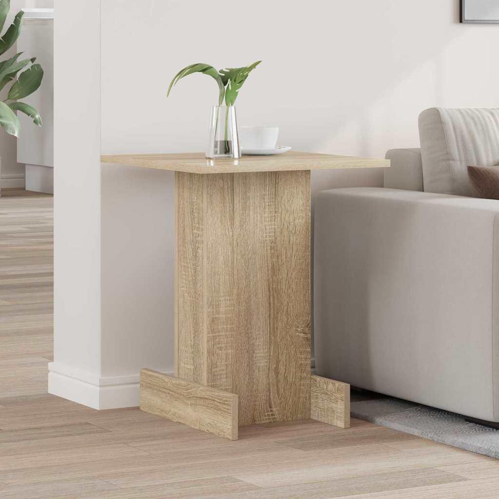 Endebord Sonoma eg 44,5 x 45 x 55 cm Konstrueret træ billede