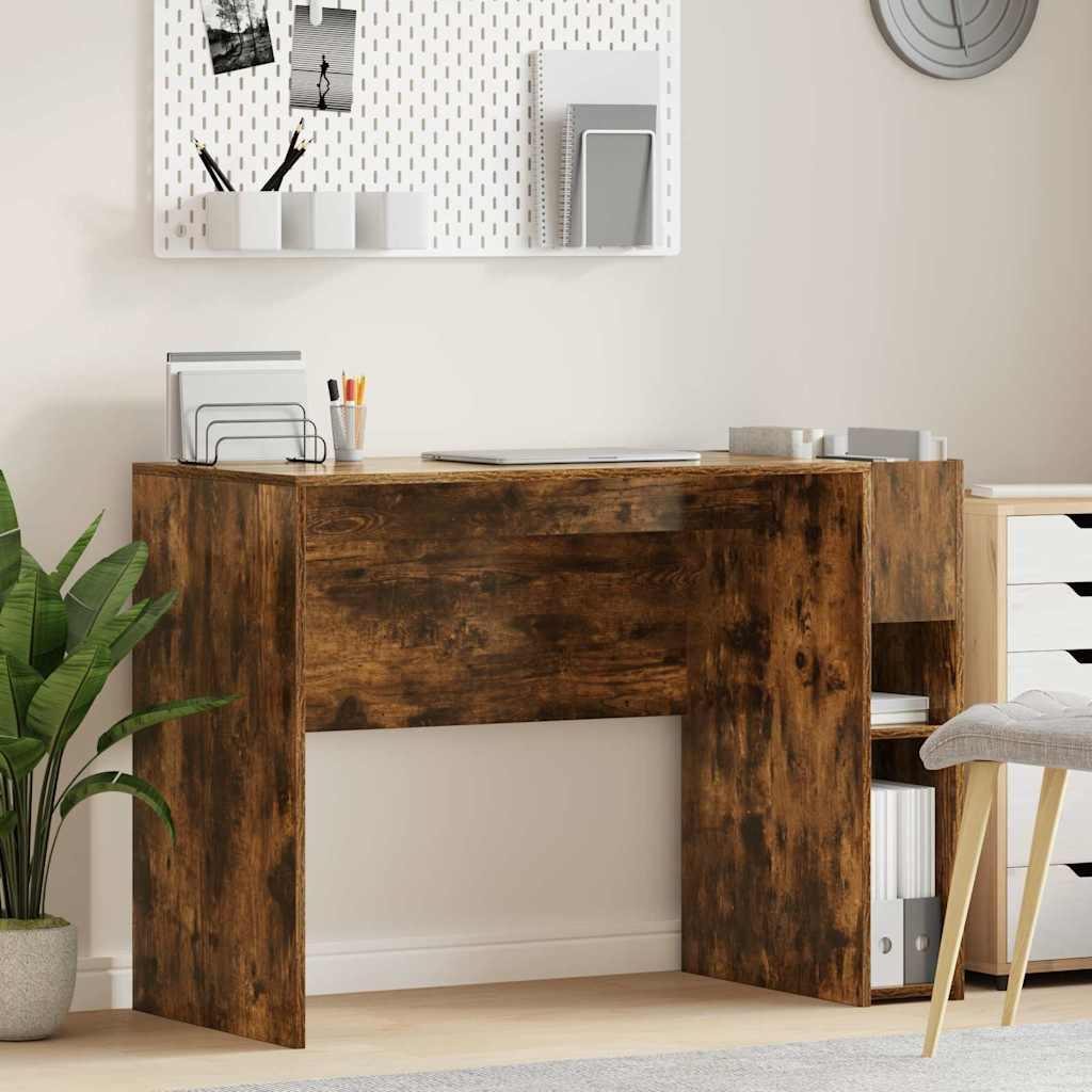 Bord Røget eg 109 x 50 x 78 cm Konstrueret træ billede