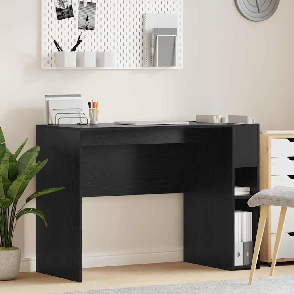 Bord Sort eg 109 x 50 x 78 cm Konstrueret træ billede