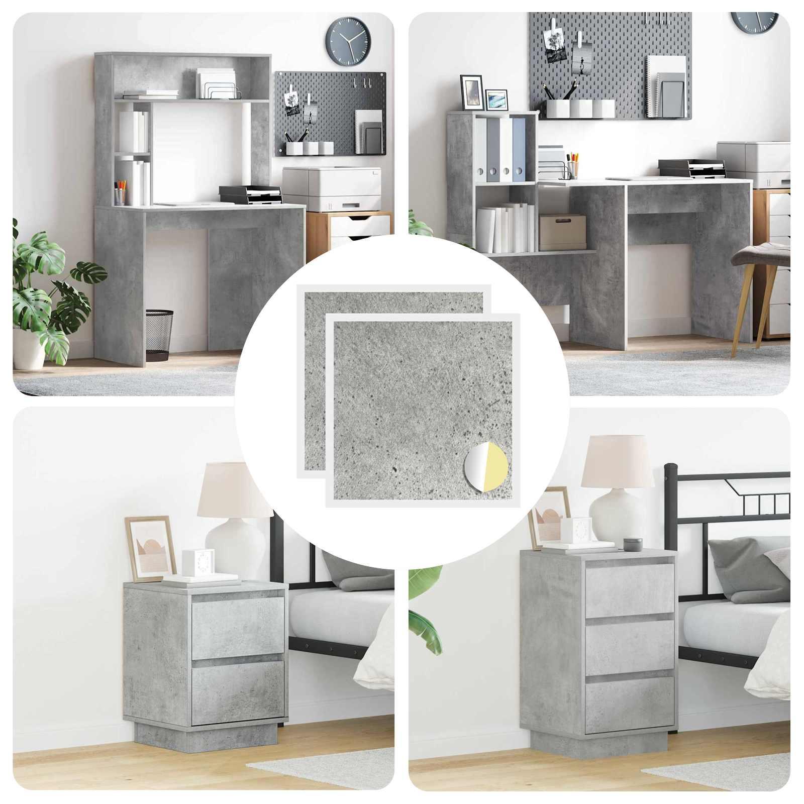 Klæbende Skrue Cover 2 stk Beton Grå Ø 20 x 0,5 mm Coated Papir billede