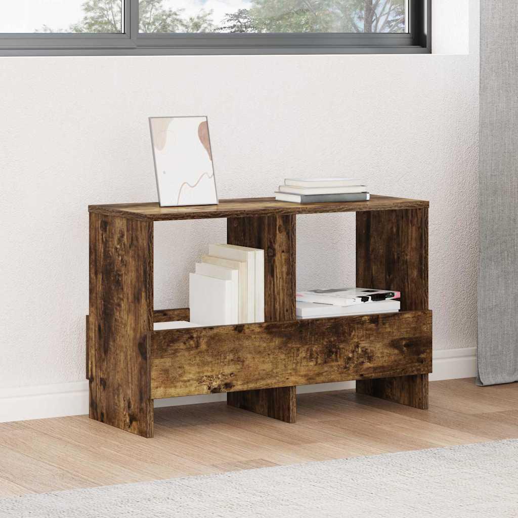 Magasin Rack Røget eg 68,5 x 30 x 45 cm billede