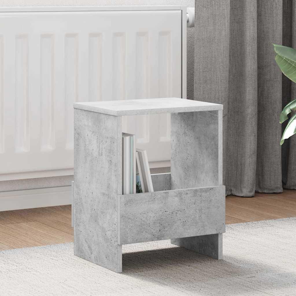 Magasin Rack Beton Grå 35 x 30 x 45 cm billede