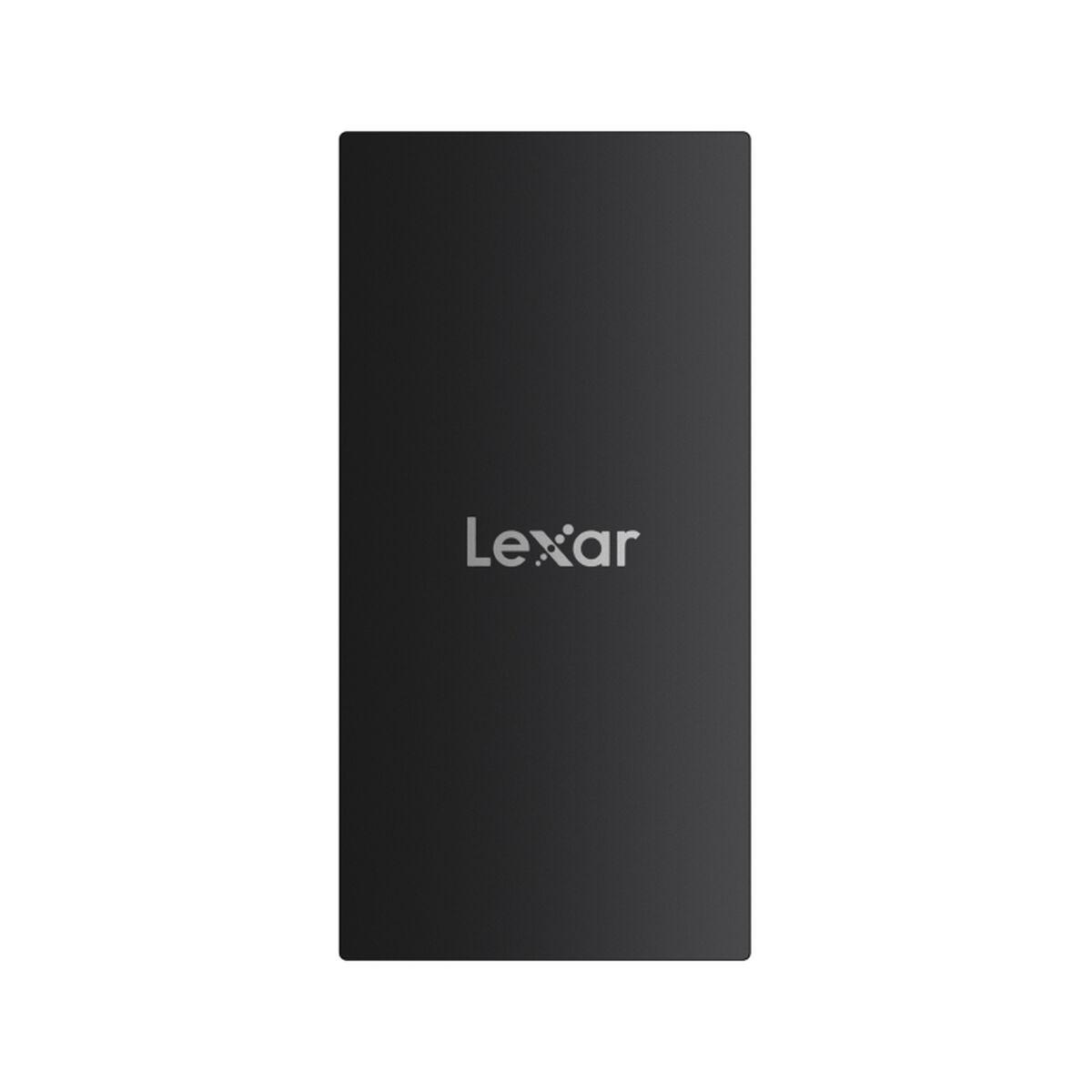 Lexar LSL300002T-RNBNG ekstern SSD 2 TB - USB 3.2, sort billede
