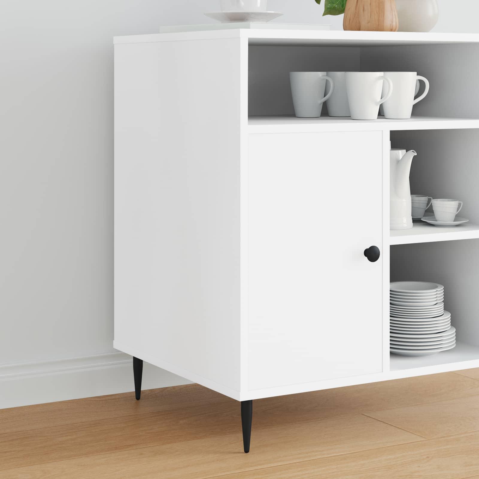 Møbelben 12 stk Sort Ø 40 x 98 mm Jern billede