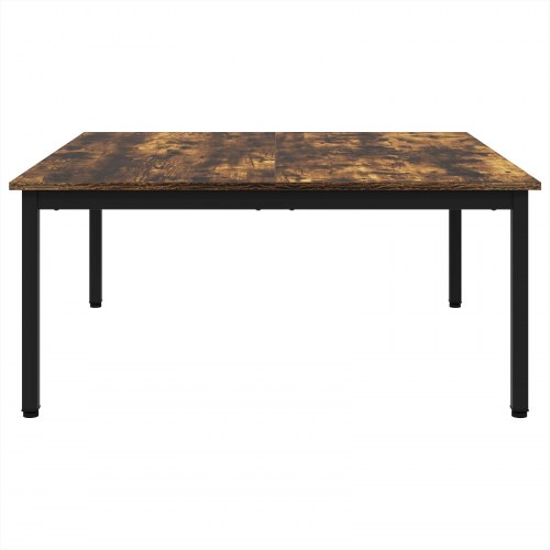 Sofabord Røget Eg 100 x 100 x 45 cm Konstrueret træ