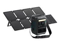 Anker SOLIX C300X DC - transportabel strømstation 300 W med PS60 solpanel billede