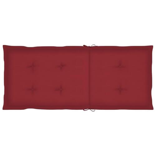 Foldbare havestole med hynder 8 stk. massivt akacietræ