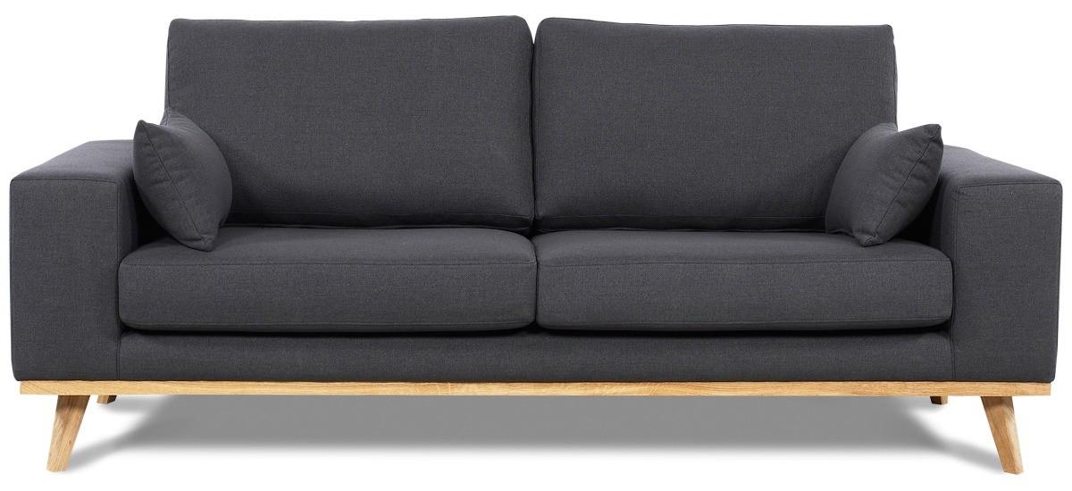 Simone 2-personers sofa - koksgrå Inari 95