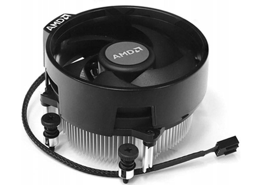 AMD Wraith Stealth CPU-køler til AM4/AM5 - 90 mm, 4-pin