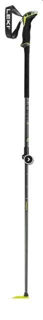 LEKI Guide 2 vandrestav - sort/neon/antracit billede
