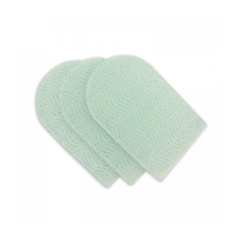 PDS CARE vaskehandsker - 10 stk., lyseblå, polyester billede