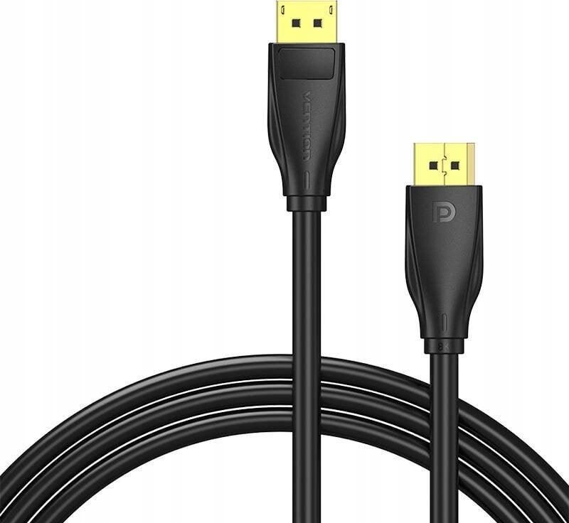 Vention DisplayPort-kabel 1.4 - 3 m, 8K, sort billede