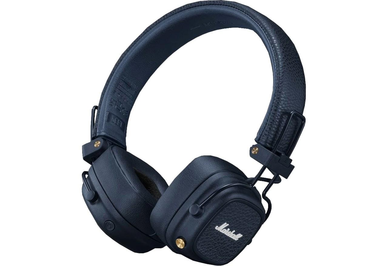 Marshall Major V Midnight Blue - trådløse høretelefoner med Bluetooth billede