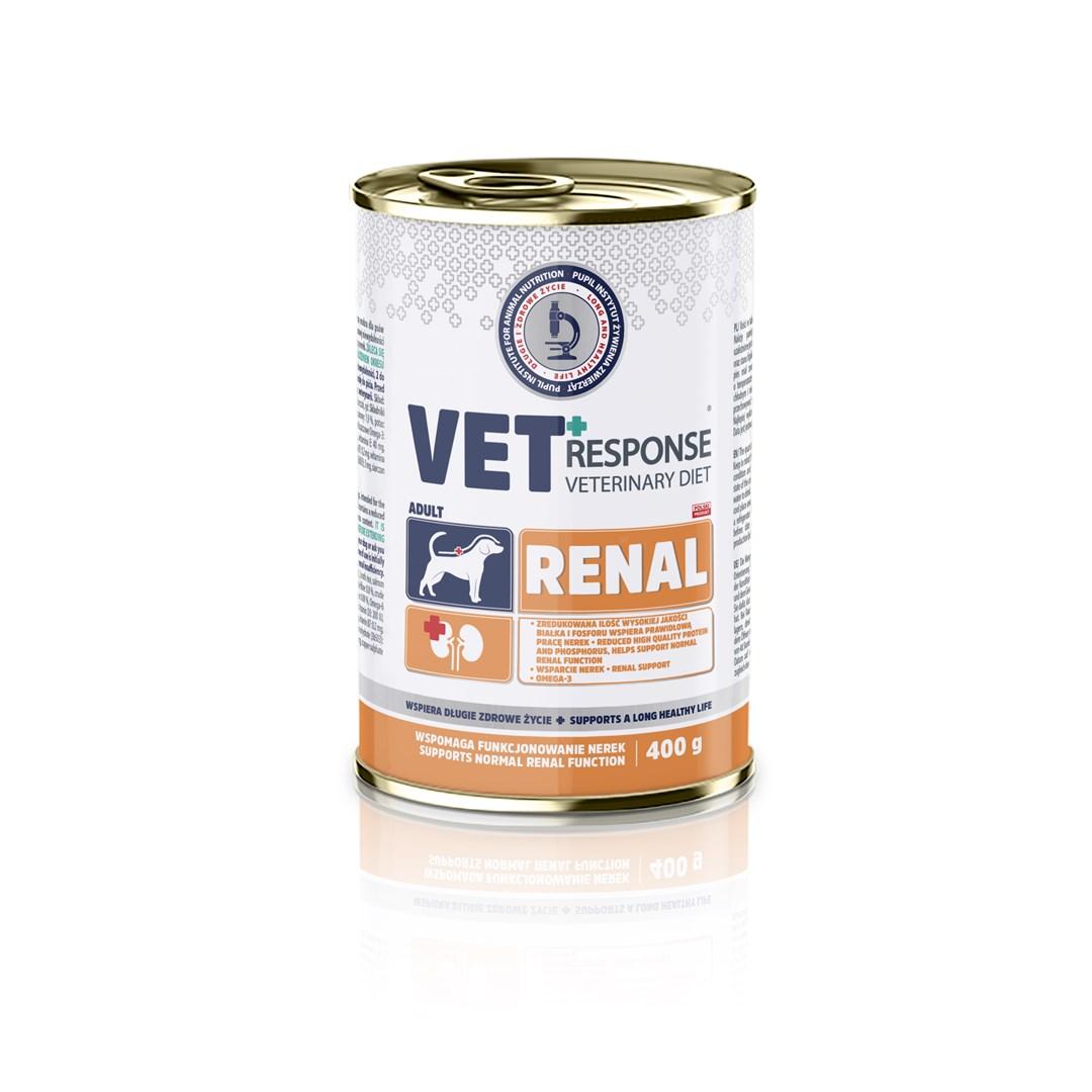 Vet Response Renal vådfoder til hund – 400 g billede